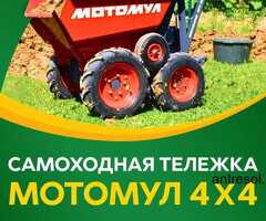 Мотомул - надёжная техника для перевозки грузов в любых условиях
